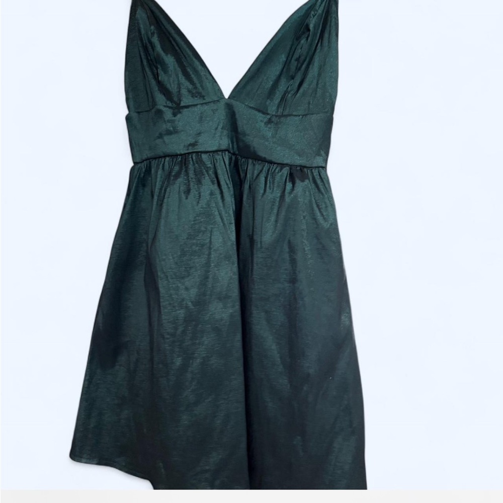 Windsor Deep Green Mini Dress